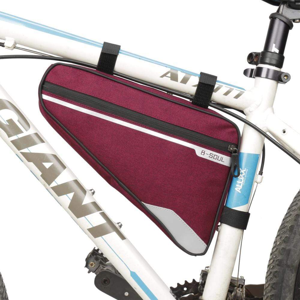  SHARRA Bolsa de cuadro de bicicleta Bolsa triangular  impermeable Bolsa de tubo triangular de bicicleta grande Bolsa de marco de  liberación rápida para MTB, bicicletas de carretera : Deportes y Actividades